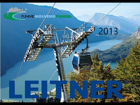 Risalita integrale cabinovia Leitner "Molveno - Pradel" (Panoramica) Molveno (TN) Telesiégé /Ropeway