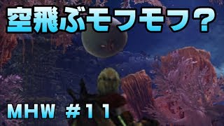 空飛ぶモフモフ？【ゲーム実況】MONSTER HUNTER WORLD【にゃとらす】 #11