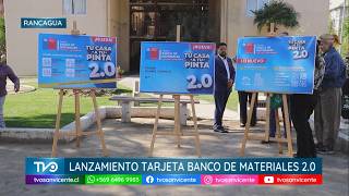 Presentación Tarjeta Banco de Materiales 2.0: beneficio de entre 15 y 40 UF para mejorar viviendas