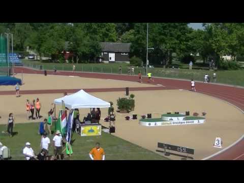 2017 05 28  atlétika Diákolimpia férfi 4x400 m Székesfehérvár 2  futam   Deák Gimnázium Szeged