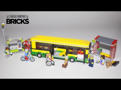 Vidéo LEGO City 60154 : La gare routière