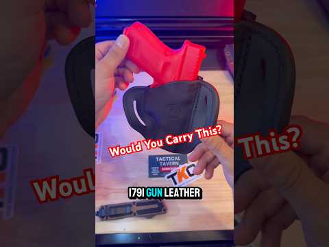 How To  Wear a 1791 Gunleather 3-Way Holster