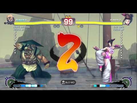 KEIKE DESORA (Gouken) vs SKF Ver2 (Juri)