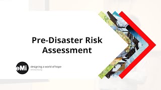 Pre-Disaster Risk Assessment