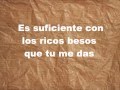 Mi Tesoro - Jesse & Joy LETRA 