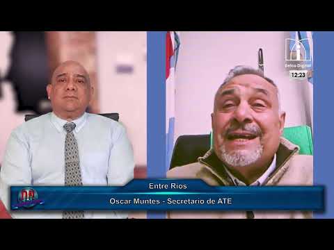 Delco Noticias Basavilbaso - Oscar Muntes - Secretario de ATE