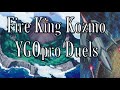 Fire King Kozmo Duels Vs Kozmo Mirror PK Fire Monarchs Raidraptors May 2016 SHVI
