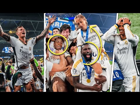 Lo que NO SE VIO de la CELEBRACIÓN de la Champions del Real Madrid