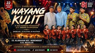 Download lagu 🔴 PAGELARAN WAYANG KULIT KI EKO PRISDIANTO | DUO JO | DS. KLURAHAN NGRONGGOT KAB. NGANJUK mp3