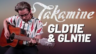 Video thumbnail for Takamine GLD11E & GLN11E BRAND NEW 2022 Models! | What does Okoume Wood Sound Like? | by Uhlik Music