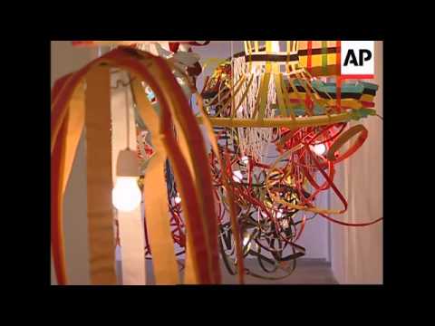 An art gallery opens in a disused Nazi bunker