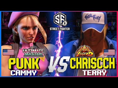Street Fighter 6 punk (Cammy) Vs ChrisCCH (Terry) SF6 High Level Gameplay