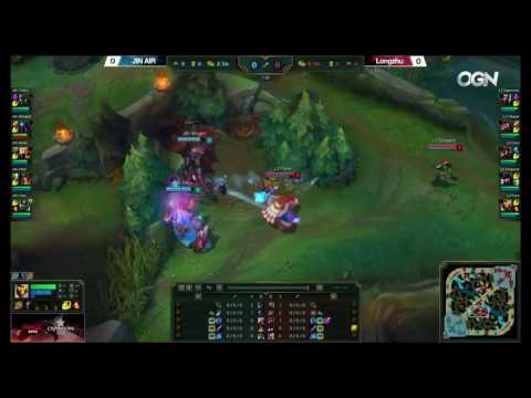 JAG vs LZ lol esports | Game 1 LCK Summer 2016 W1D4 | Jin Air GreenWings vs LongZhu