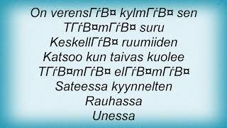 Ajattara - Rauhassa Lyrics