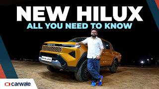 New Toyota Hilux Launched in India at ₹31.99 Lakh | Features, Variants, Exterior & Interior Detailed