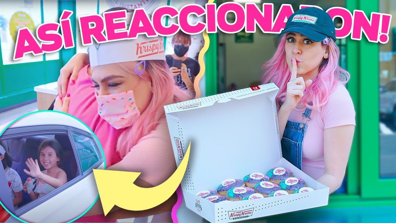 ME HICE PASAR POR VENDEDORA DE KRISPY KREME Y SORPRENDÍ A SEGUIDORES | MIS PASTELITOS