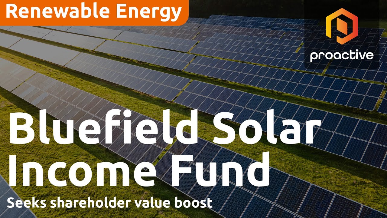 Bluefield Solar investment manager James Armstrong on strategic sale process