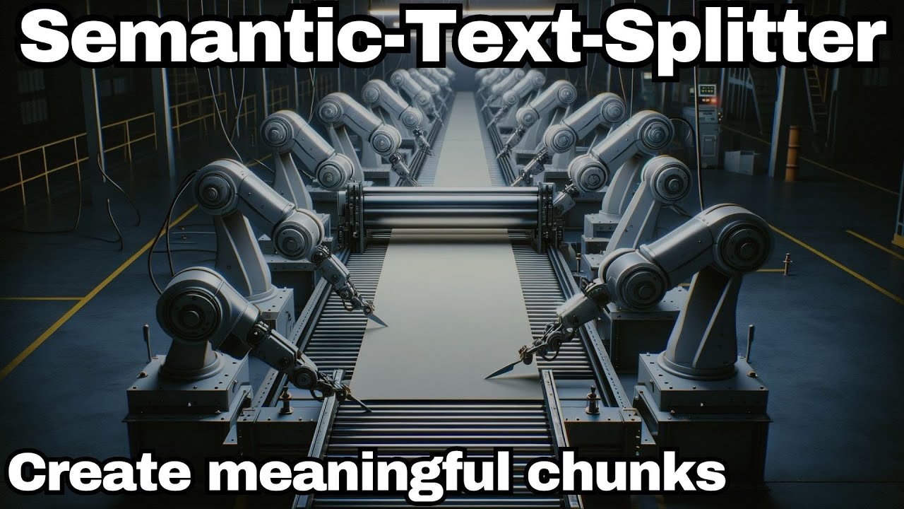 Semantic-Text-Splitter - Create meaningful chunks from documents