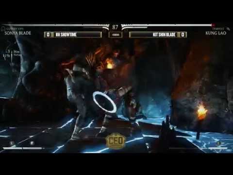 CEO 2015 - MKX - Top 16 - KH Showtime (Sonya Blade) vs KIT Shin Blade (Kung Lao)