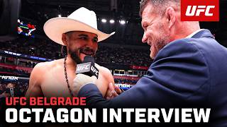 Gilbert Urbina Octagon Interview | UFC Belgrade