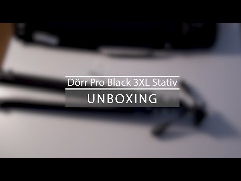 Dörr Pro Black 3XL Foto Video Stativ unboxing