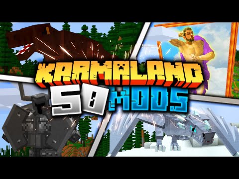 PACK DE 50 MODS de KARMALAND 4 para MINECRAFT 1.12.2 | MODS de AVENTURA, DECORACIÓN Y ÚTILES