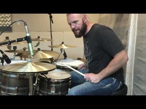 Stainless steel hybrid drum kit demo