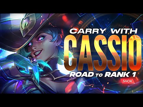 HOW TO CARRY SOLO QUEUE WITH CASSIOPEIA - ROAD TO RANK 1
