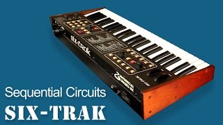 Video thumbnail for SEQUENTIAL CIRCUITS SIX-TRAK | Custom Patches | Analog Synthesizer 1984 | HD DEMO by AnalogAudio1