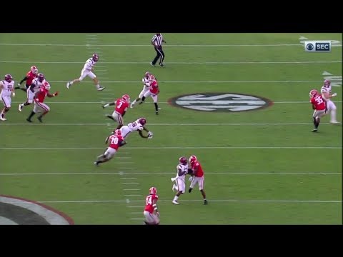 2017 USC vs Georgia - OrTre Smith 5 Yd Reception