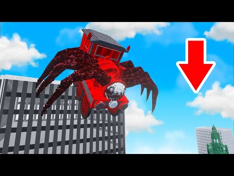 CHOO CHOO CHARLES vs. TALLEST BUILDING - Teardown Mods