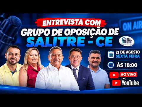 ENTREVISTA COM DODÓ DE NEOCLIDES E VEREADORES DE SALITRE CE - 21 DE AGOSTO