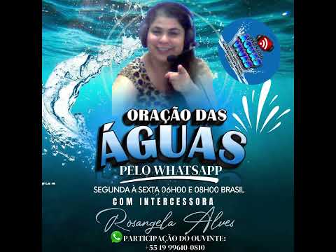 vinheta cantada programa oração das águas com rosangela alves