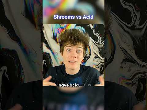 Differences Between Acid vs Shrooms