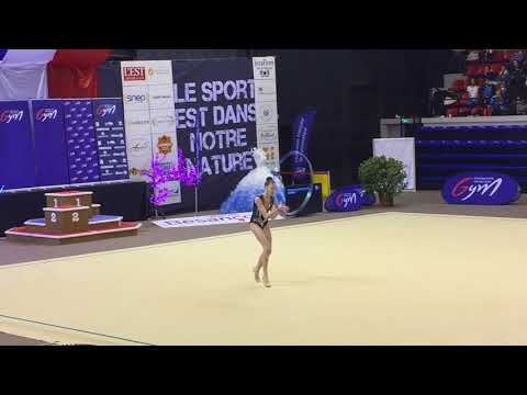 Mérédith Arnaud cerceau - Nat A 14/15 ans - France Besançon 2018
