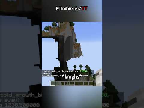 Unibirch - Minecraft but the world is amplified...