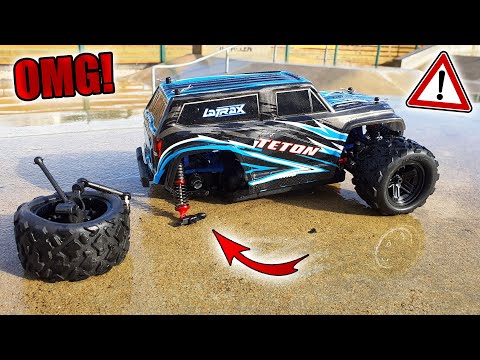 Das KLEINSTE Traxxas RC Auto ÜBERLEBT den SKATEPARK NICHT?! - Latrax Teton
