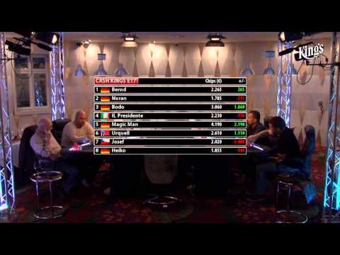 CASH KINGS E17 1/2 - DE - NLH 5/10 ante 5 - Live cash game poker show