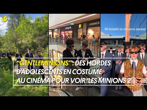 “Gentleminions” : des hordes d’adolescents en costume au cinéma