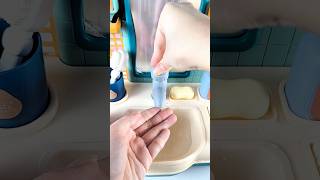 Satisfying with Unboxing & Review Miniature Bath Sink | ASMR Video no music #asmrtoys #cutetoys