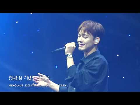 220813 CHEN - 그대에게 (My dear) #hallyupopfest Sydney [EXOLAUS Fancam]