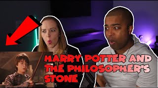 WATCHING Harry Potter for the VERY FIRST TIME ( Jane and JV's REACTION )