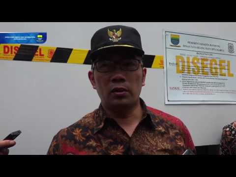 160929 Penyegelan bangunan yang tidak sesuai dengan IMB