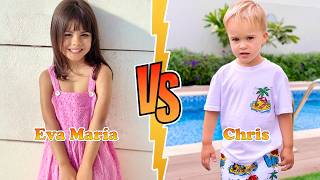 Eva María (Cr. Ronaldo's Daughter) VS Chris (Vlad and Niki) Transformation ★ From Baby To 2026