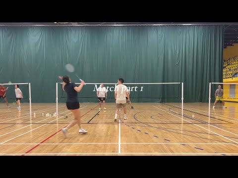 Badminton at CCR | Louise & Jason vs Philip & Sai Yiu | #badmintonhighlights #badmintonrallies 