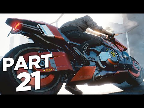 CYBERPUNK 2077 Walkthrough Gameplay Part 21 - BIKE (FULL GAME)