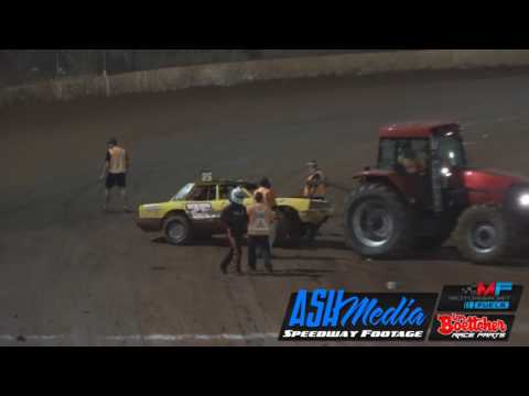 Modified Sedans: 2017 Kings Royal V - B-Main Highlights - Kingaroy Speedway