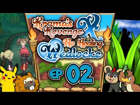 FEEL THE BURN! | Pokémon X "No Healing" REVENGE Wedlocke | PART 02