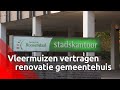 Twee vleermuizen leveren vertraging op voor de verbouwing van het stadskantoor in Roosendaal