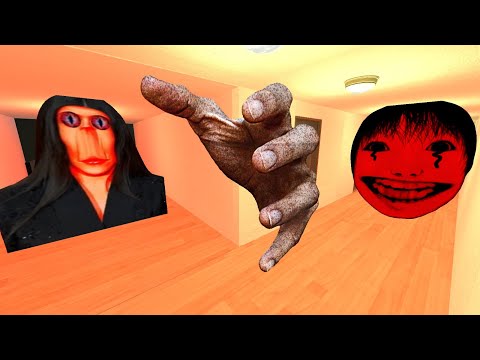 Hand Of God, Rosalia Bizcochito Nightmare And Yoshie Nightmare Nextbot Gmod